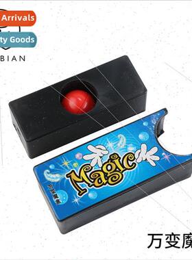 Magic Box Magic Box two balls Red ball to blue ball Close-up