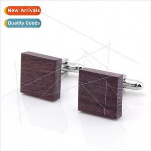 Cufflinks High-grade environmentally friendly log cufflinks