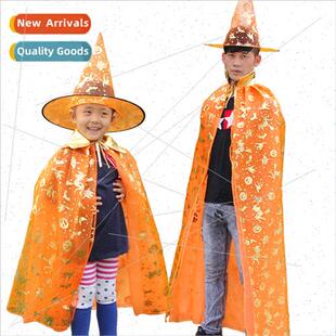 Halloween Pumpkin Cloak Ghost Festival Masquerade Costume Ad
