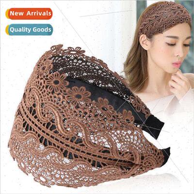 simple hair band female wide edge hair bundle versatile swee