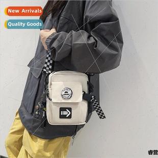 Men small satchel tide shoulder bag ins tide small bag cross