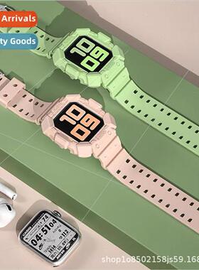 适用apple onePCS transparent watch bapple watch 8/7SE6 5/4/3