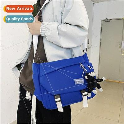 new ins HK wind bags versatile lerary shoulder difference ba