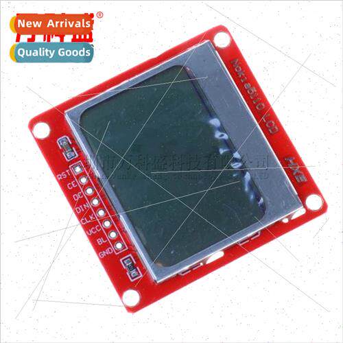 Nokia 5110 LCD Red Screen LCD Module Red PCB Red Backlight
