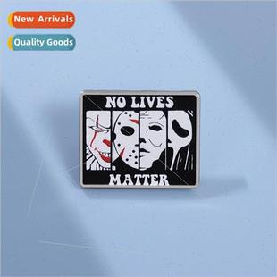 badge personaly quirky Halloween clown dark anime series