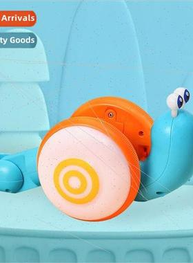 Children pulling rope snail towing traction fiber rope toys