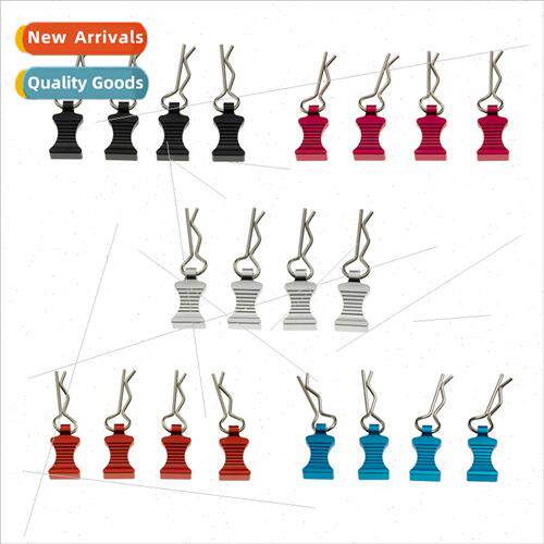 Aluminum 1/10 1/8 Car Strap Puller Body Clip Pendant Easy De