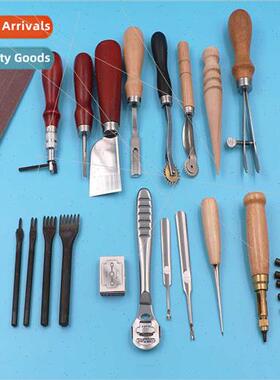 DIY Leather Tools Set 18 Piece Handmade Wallet Leather Hand