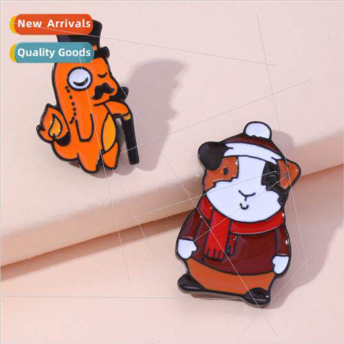 Anime Pokémon cartoon brooch cute gentleman small fire drag