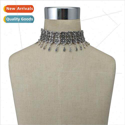 Fashion Europe necklace jewelry vintage water drop diamonds