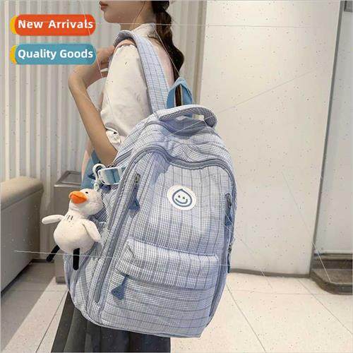 Schoolbag female junior large capacy shoulder bag new simple