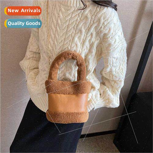 Autumn winter new wool women bag lamb wool bag fashion handb
