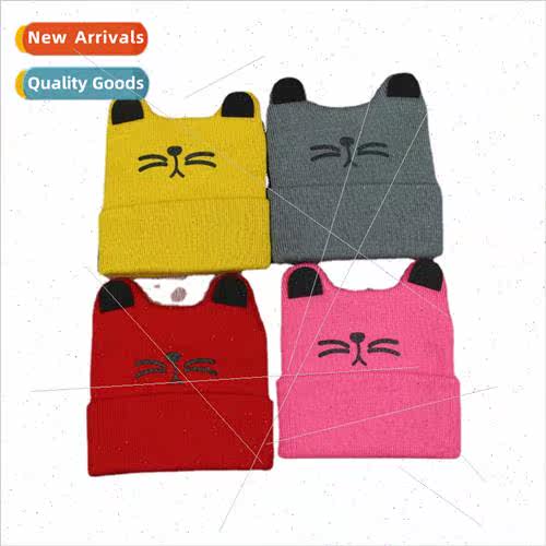 Korean  of the fashionable fall and winter cartoon kitten ch