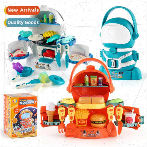 Kchen Fast Food Supermarket Toys Boys Girls Space Transporta