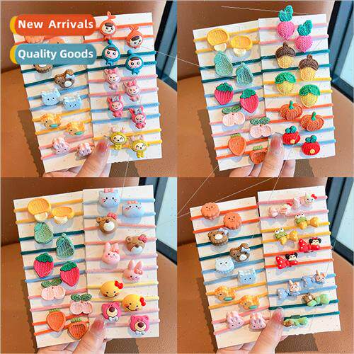 Autumn winter children plush head rope hair bgirls baby tie