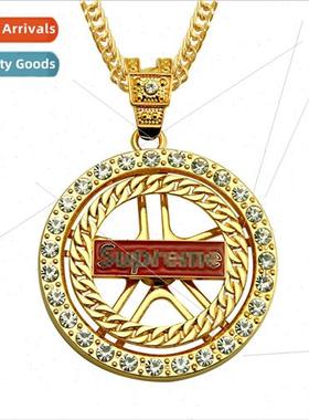 Painted Oil Letters Men Diamond Encrusted Turning Dollar Pen