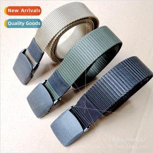 Nylon Braided Quick Outdoor Men Belt Dry Casua Tactical