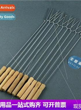 Stainless steel U-shaped large Zibo barbecue outdoor extende