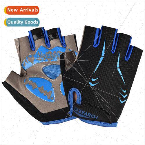 Cycling gloves men women thickened silicone shock-absorbing