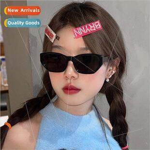 New retro cat-eye small frame Spice Girls UV protection sung