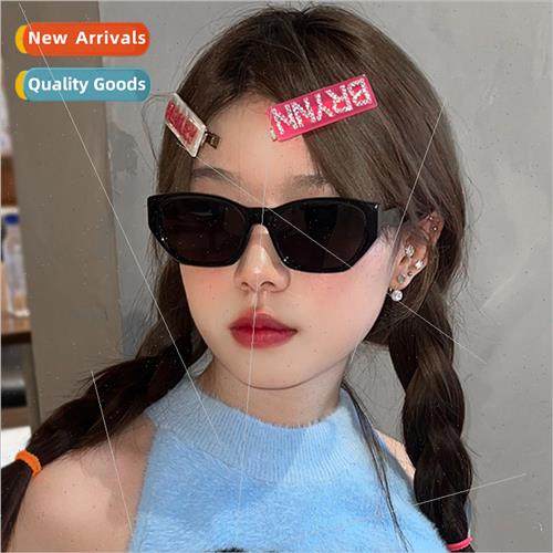 New retro cat-eye small frame Spice Girls UV protection sung