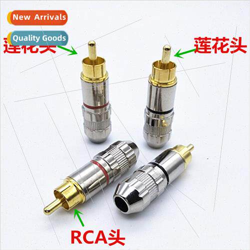 Soldered Lotus Audio/Video Plugs Speaker Plugs RCA Plugs Sur