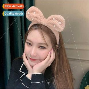 plush velvet Korean winter wash female new bands Autumn hair
