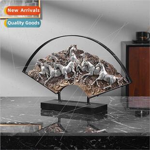 Creative high-end ten thousand horses gallop home decoration
