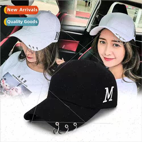 Spring summer new nd sun hat ladies hanging ring baseball ca