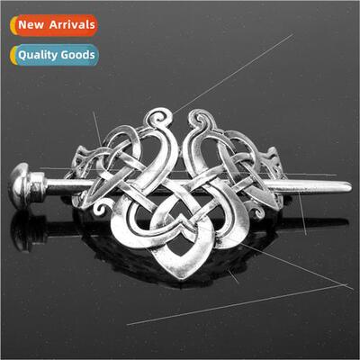 Celtic Metal Knot Crown Hair Clip Hairpin Plate Hairpin Crea