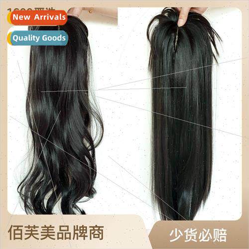 Head Hair Replacement Blocks Wig Women Long Curly Hair Big W