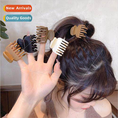 High ponytail claw clip hairpin female back head small grab