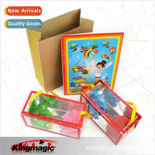 G0423 Paper bag flower box in    props toys stage carton