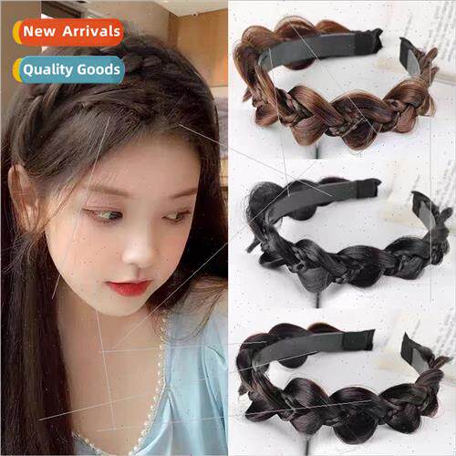 High skull top wider gourd braid hair band women handmade br