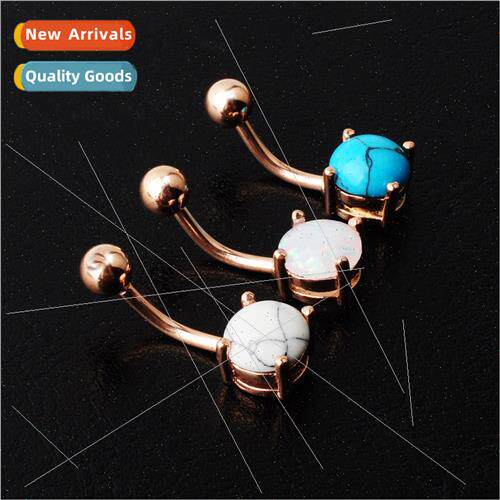 Europe  piercing accessories stainless steel belly button sh
