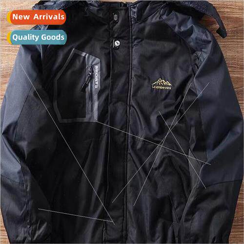 Winter outdoor men padded thickened mountaineering clothing