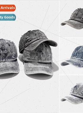 spring fall new hat men fashion hole cowboy baseball cap set