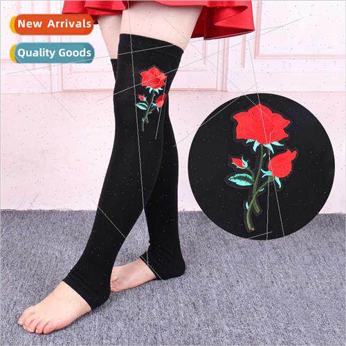 Autumn winter wool knted permance square sailor dance knee s