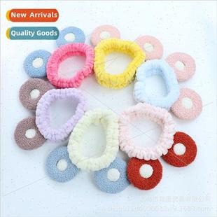 cute hair Mickey headband red Korean female band face Wash