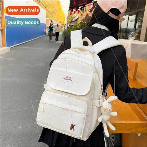 Shoulder bag female new large-capacy multi-compartment light