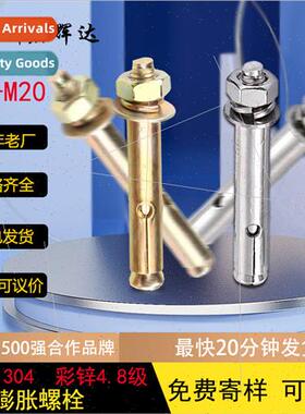 Stainless Steel Color Zinc Expansion Screws Pull Explosion B