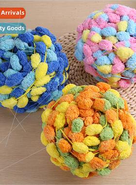 Balls yarn diy handmade knting sofa cushions floor cushions