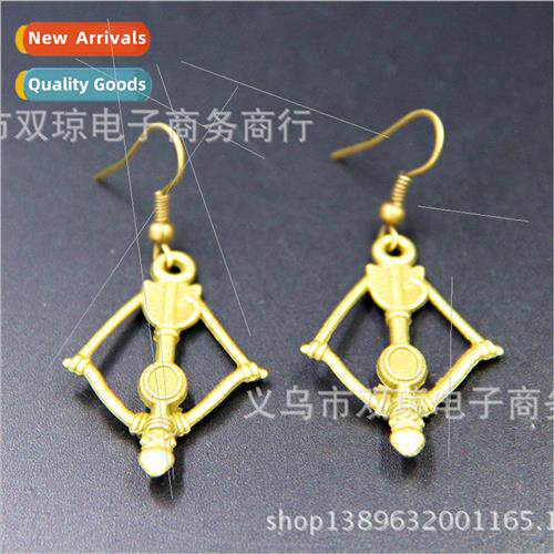 The hunger games hunger games bow and arrow earrings jewelry