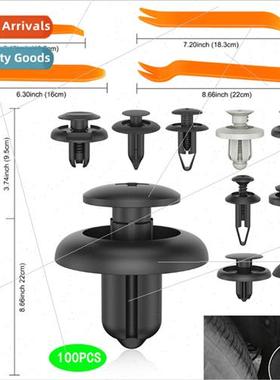 Bag 100PCS Mixed Car Snap 10kinds Plastic Expanding Rivet wh