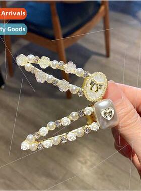 Fairy off eyebrows bow theme hairpin hairpin bangs clip side