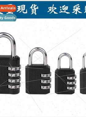 Zinc alloy combination lock box bag zipper gym locker locker
