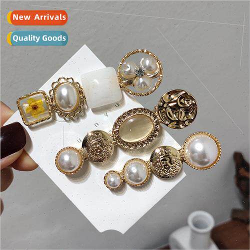 Hair clip ins sweet celebry girl duckbill clip Korean fresh