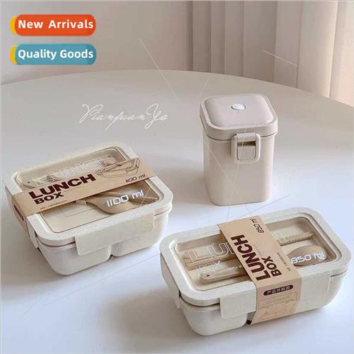 Square Plastic Box Food Grade Bento Box Microwave Breakfast