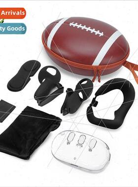 Meta Quest3 VR Rugby Storage Bag Helmet Clear Case + Grip Ge