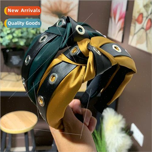 Korea retro head grotto ethnic fashion handmade knotted head